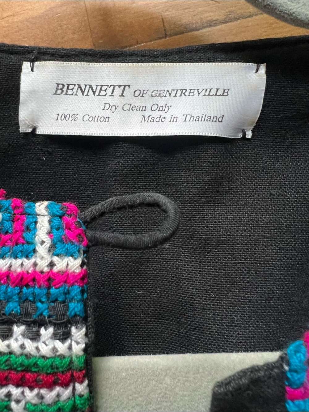 BENNETT OF CENTREVILLE Multicolor Jacket - Picture 9 of 9